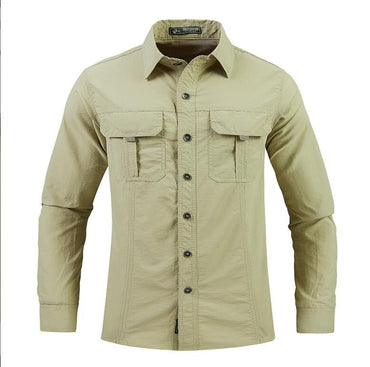 Mens Military Shirt ,Work Cargo Shirts ?Tactical Breathable Quick-Drying Tops