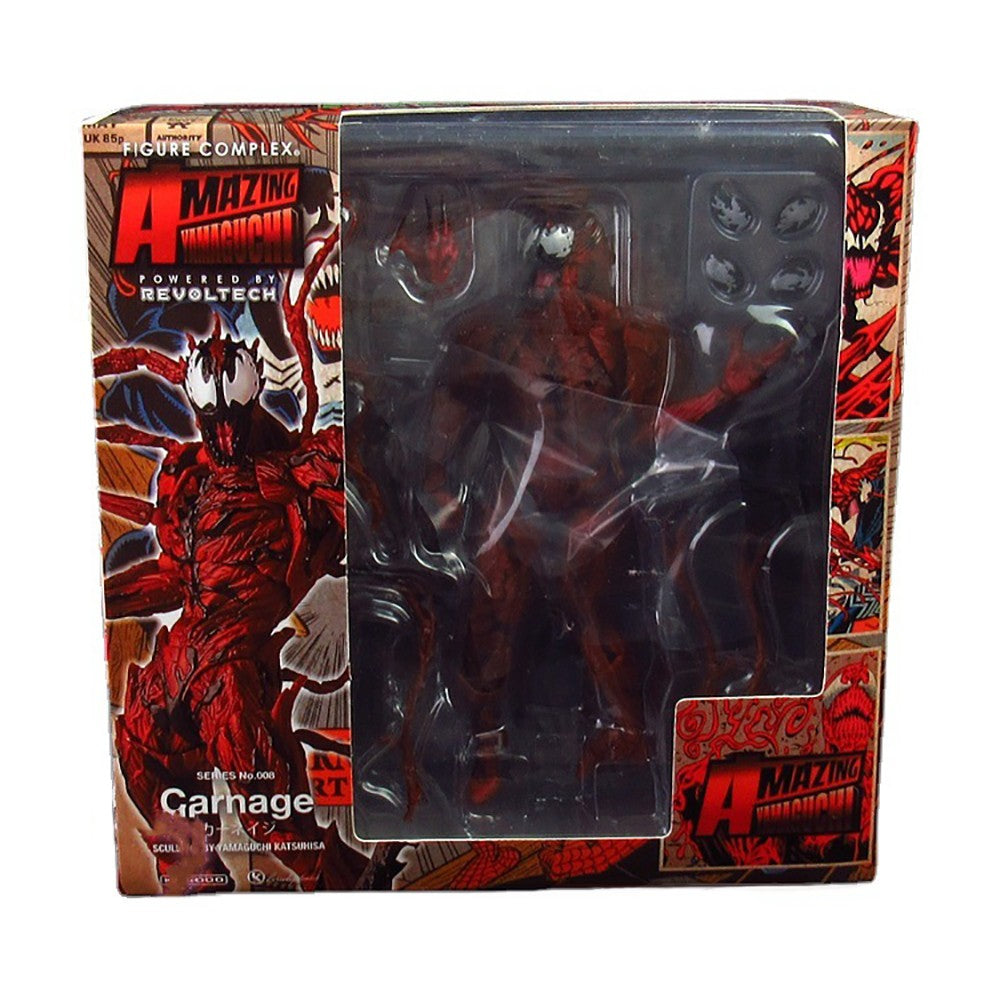 Yamaguchi Venom Carnage Homem-Aranha Extraordinário Venom 2 Modelo Móvel Operado Manualmente Decoração Brinquedos Infantis como Presente de Natal
