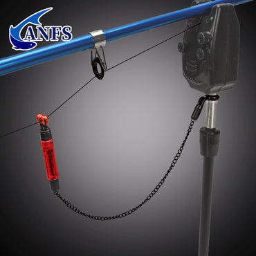 4 bobinas pendulares de pesca de carpa com caixa para indicador de alarme de pesca, melhor para o Natal, perfeito para o Dia de Ação de Graças