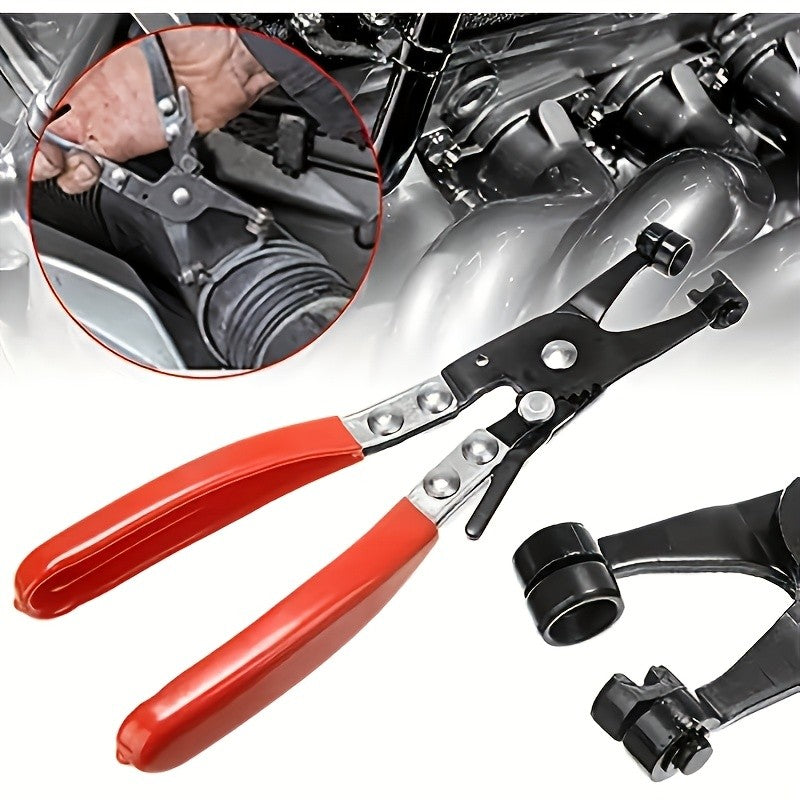 Conjunto Profissional de 4 Alicates para Abraçadeiras de Mangueira - Kit de Ferramentas para Desconexão e Remoção de Linha de Combustível para Reparo Automotivo
