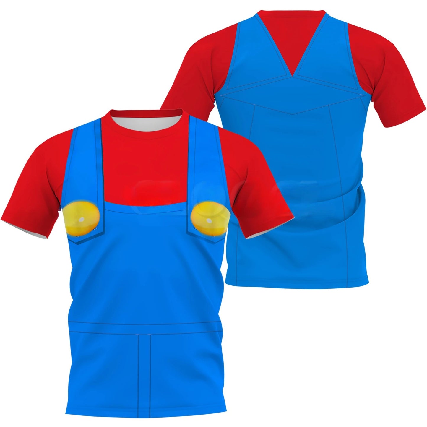 Cartoon Bowser 3D printed T-shirt Harajuku men's and women's casual top Cosplay costume Boys/Girls Summer Short sleeved Tshirt