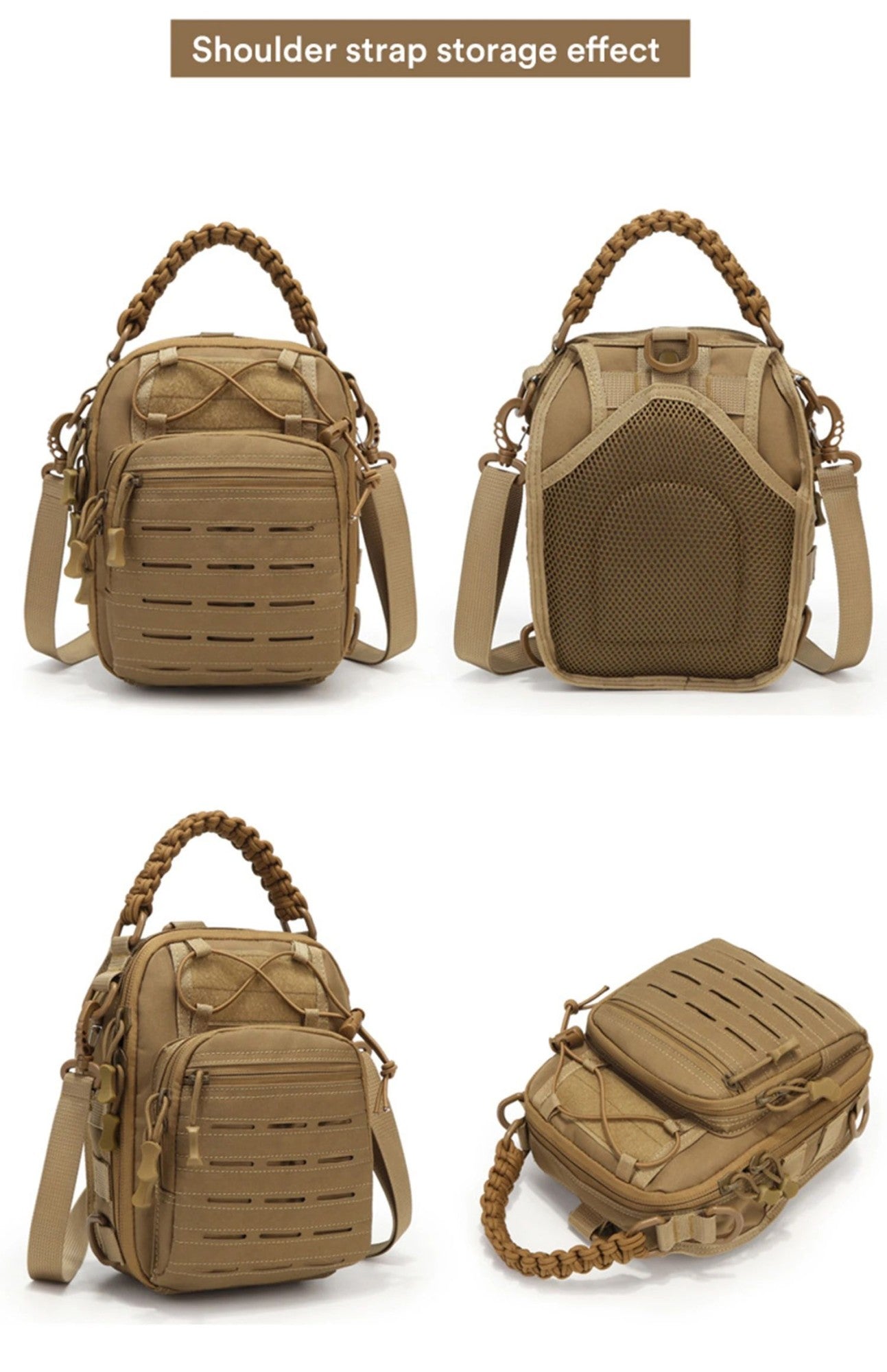 Men Military Tactical Backpack Outdoor Waterproof Camping Hunting Trekking Sport Bag Softback Large Capacity Army Molle Rucksack