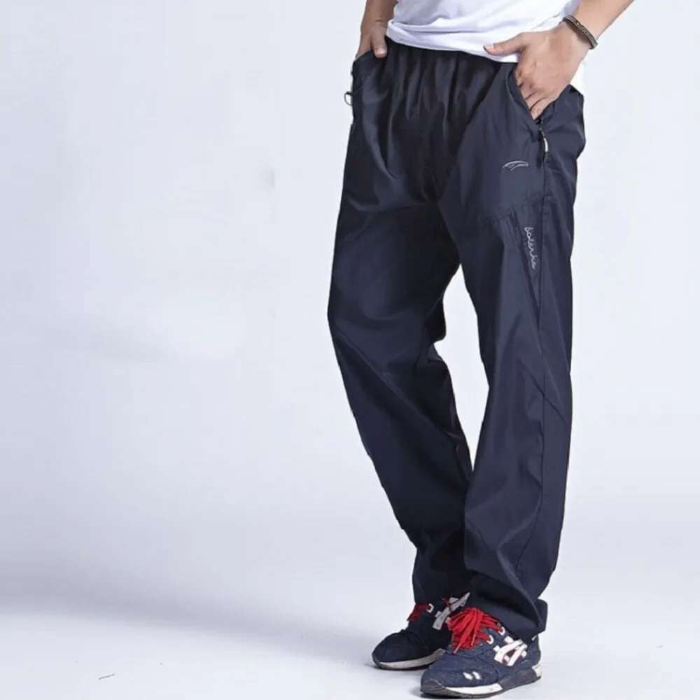 2025 Sportswear Joggers Outside Men's Casual Pants Quickly Dry Breathable Male Pants Men Trousers & Sweatpants Active Pants 6XL