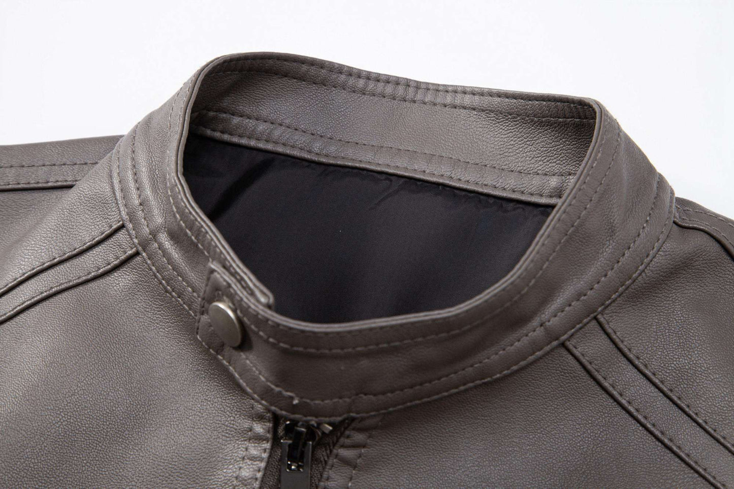 Mens PU Leather Jacket Men's Jackets Autumn Winter Warm Black Outdoor Outwear Coats 5XL Plus Szie ?????????? ???????