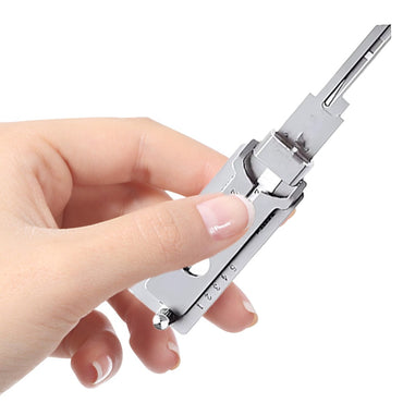 Stainless Steel Key Decoder Precision Tool O-ring Pickup Kit Hook Tool Maintenance Repair Kit