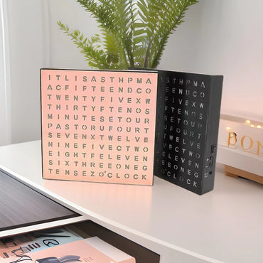 Fashion Design English Display Office Learning Reading Timer LED English Letter Display Reading Time Table