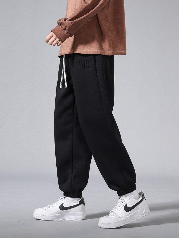Men's Jogger Cotton/Polyester Sweatpants Big Size 8XL 7XL 6XL Sports Baggy Pants Sting Banding  Hip Hop Loose Harem Trousers