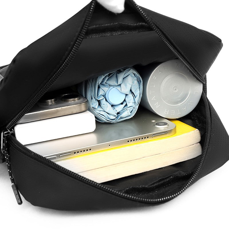 Versatile Oxford Crossbody Bag - Men's Business Casual Sling for Daily Commuting Essentials