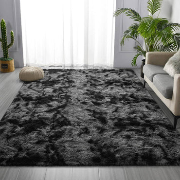 Lochas Super Soft Plush Tie Dye Velvet Rugs for Home Decor Large Size shaggy Rug Fluffy Carpet For Living Room Bedroom Kids Room