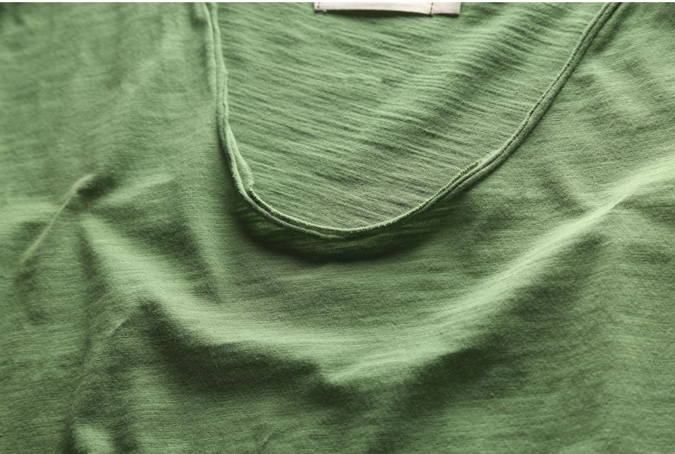 Zecmos Brand Men T-Shirt Plain Hip Hop Fashion Casual V Neck T Shirt Best Seller for Men Short Sleeve Man Top Tees