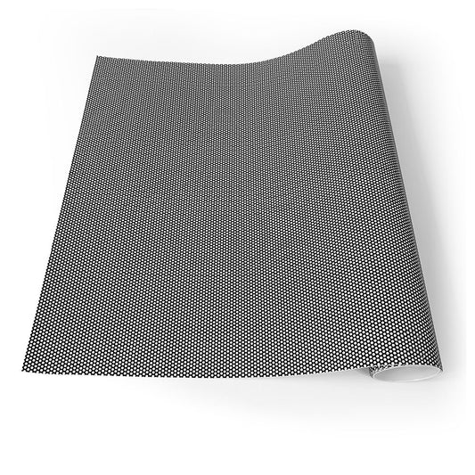 One Way Perforated Film Self Adhesive Suitable for Cars Headlight Tint Perforated Black Vinyl Film Sticker Privacy Window Film