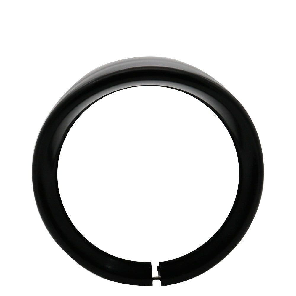 Anel de Acabamento do Farol de Viseira de 5,75 Polegadas Anel Decorativo de Borda do Farol de Motocicleta de 5 3/4" Para Harley Sportster 883 1200 Dyna Softail
