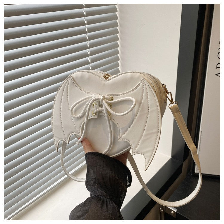 New trendy and personalized wing shoulder bag, versatile ins crossbody shaped bag New trendy and personalized wing shoulder bag,