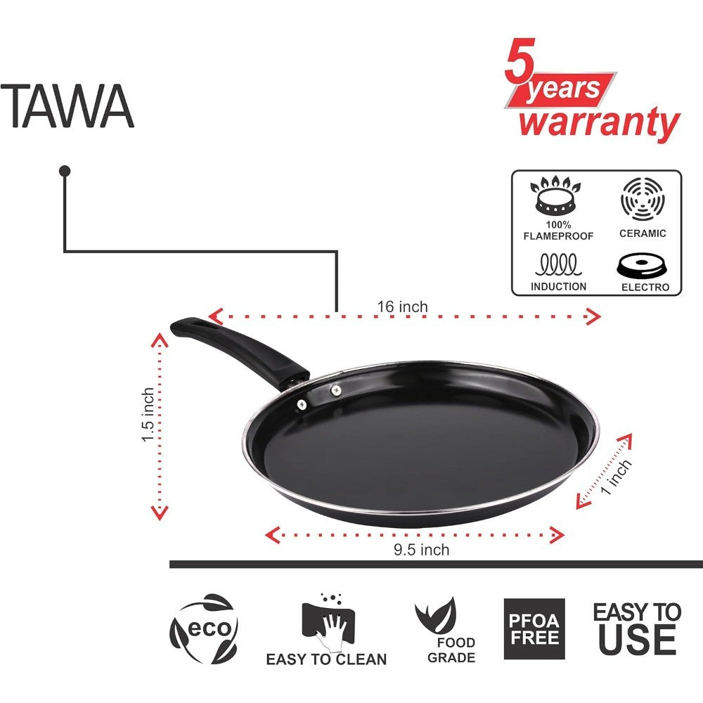 Le Creuset PRO Series Nonstick Cookware Set, 2-Piece (8 & 10 Frying Pans), Gray