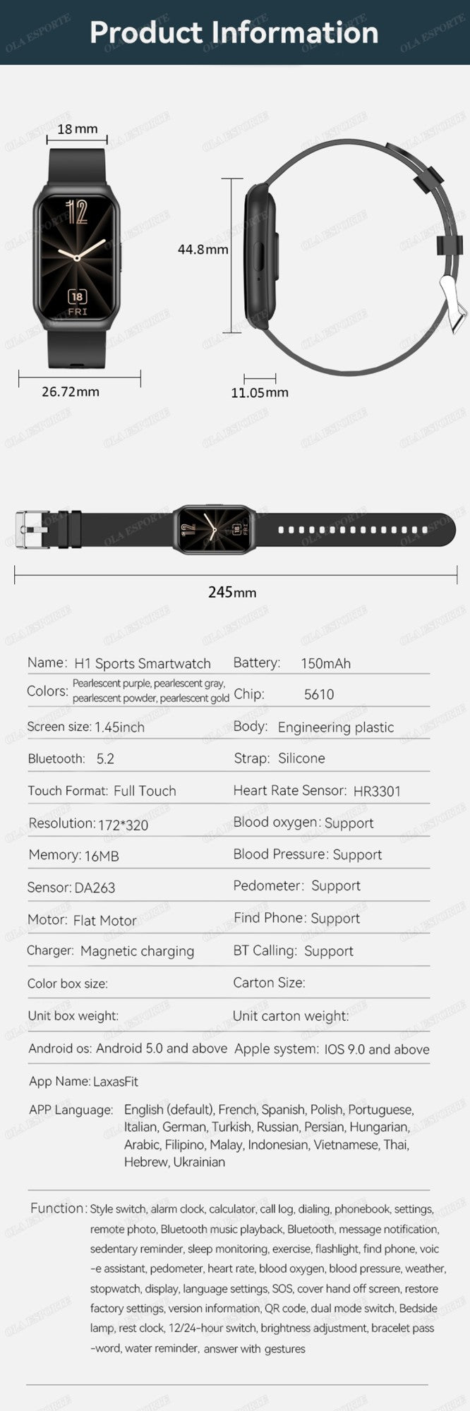 New Curved Screen Smart Watch 2025 For Health Watch Heart Rate Blood Oxygen/Pressure Sleep Monitor Sports Waterproof Smartwatch