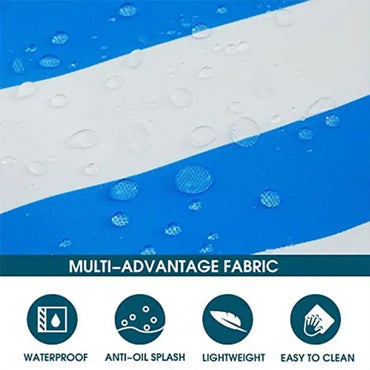 Large Capacity Stripe Tote Bag convenient Foldable Beach Bag?Shopping Bag Storage Bag?Perfect for Travel & Beach Play