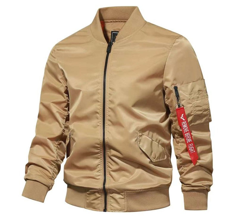 Bomber Jacket Men Winter Autumn College Camouflage Jackets Men Motorcycle Coat Windproof Army Pilot Military Jacket Streetwear