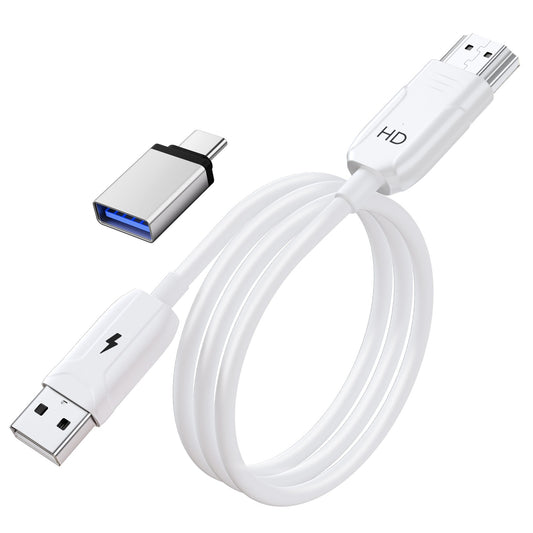Adaptador/Cabo/dongle sem fio para espelhamento HDMI, stick/cabo/adaptador de streaming sem fio, extensor de adaptador de vídeo sem fio