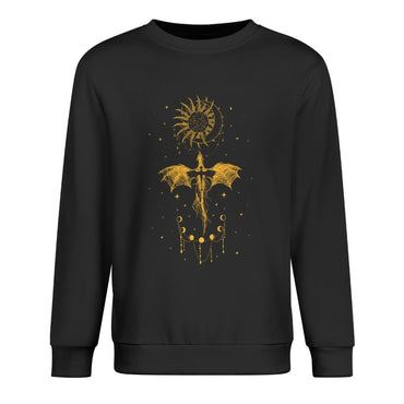 Iron Flame Dragon Rider Pullover men's sweat-shirt men's winter sweater men clothes blouse pullover