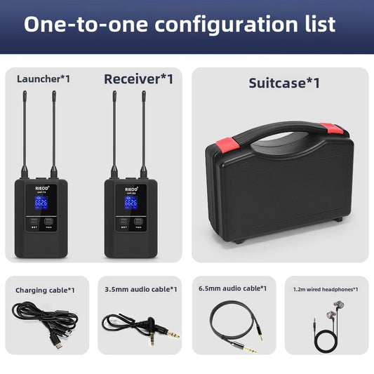 Stereo System Wireless Monitor Earphones for Stage Performances, Bands, Singers, Singing, Live Streaming, Real-Time Monitoring Earphones