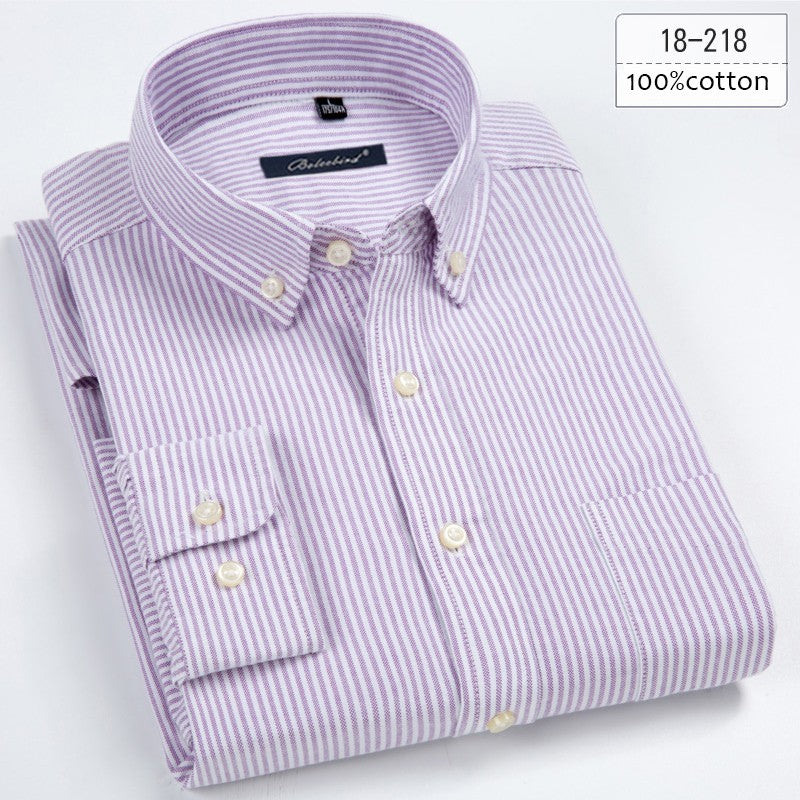 New in shirt plus size 8xL long-sleeve 100%cotton shirts for men slim fit formal plain shirt soft white black office clothes