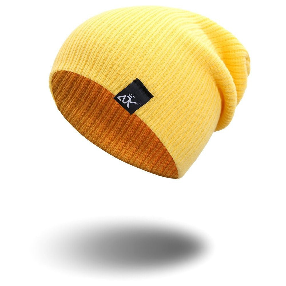 Autumn Winter New Beanies for Women Men Warm Knitted Hats Female Baggy Cap Warmer Bonnet Ladies Soft Comfortable Cap
