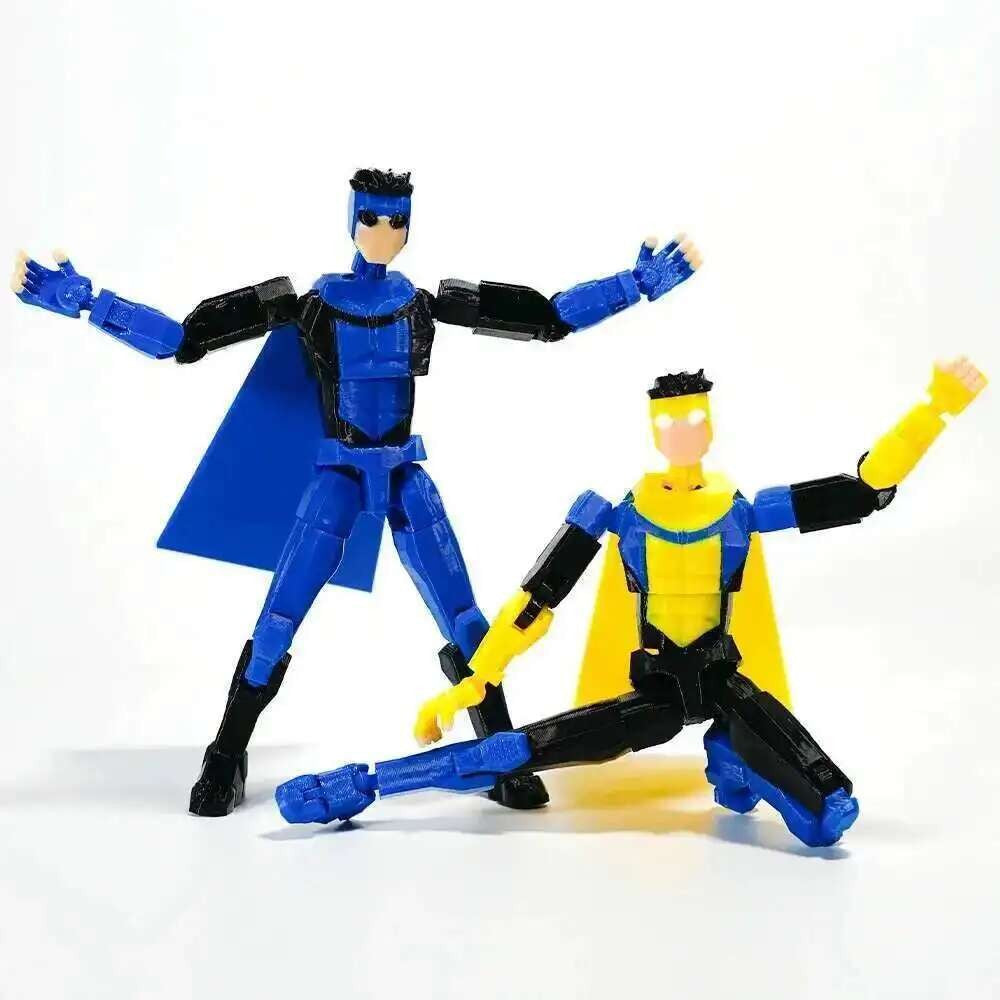 Super-Heróis Impressos em 3D Invencível 2.0 Anime Brinquedos Multiarticulados que Mudam de Forma Bonecos de Ação Modelo de Manequim Enfeites Presentes
