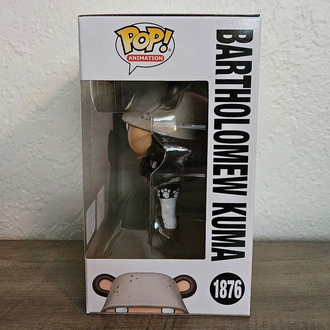 Funko Pop One Piece Bartholomew Kuma 1876 Boneco de Anime 10,28 cm Decoração Colecionável Edição Limitada Boneco de Vinil de Brinquedo de Presente