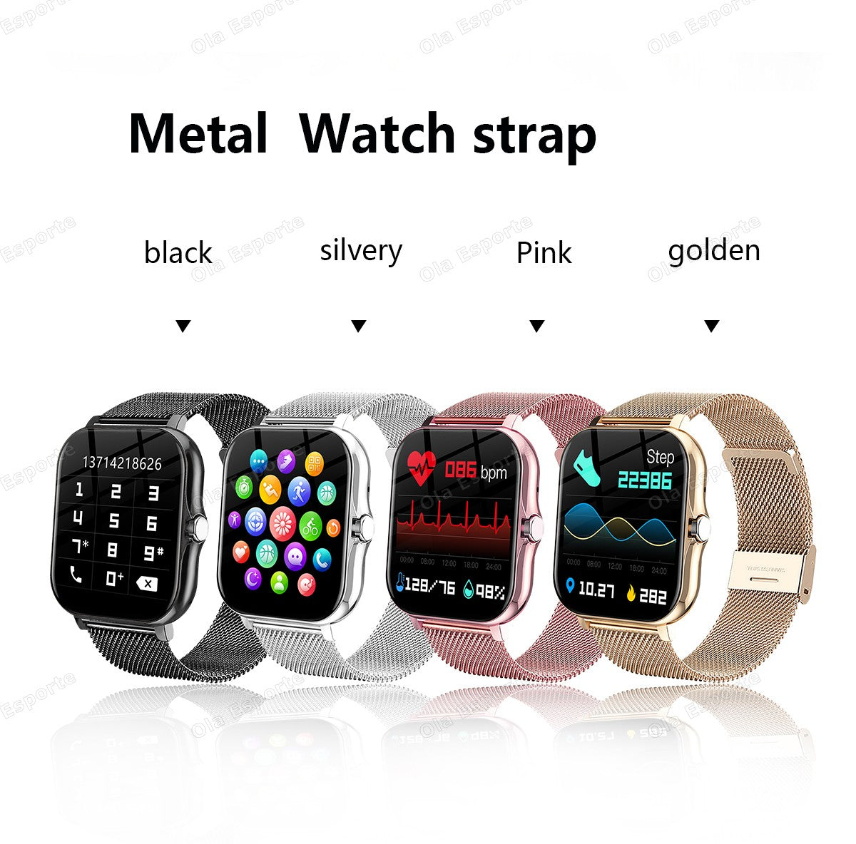 2025 Smart Watch 2.01 Inch HD Display Bluetooth Call Message Preview Sport Modes DIY Dial Weather Forecast Watches For Men Women