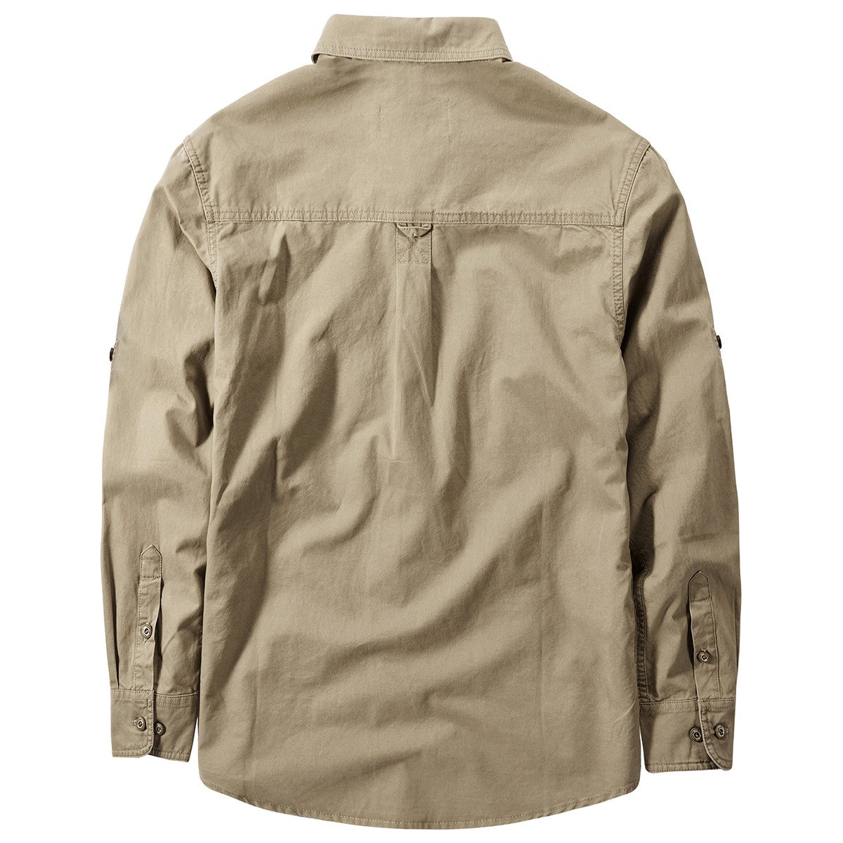 New Men's Spring Multi-pocket Military Tactical Shirts Male Autumn Breathable Blouse Long Sleeve Working Camisa Cargo Shirts