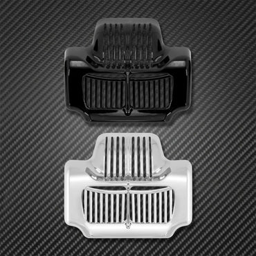 Motorcycle ABS Stock Oil Cooler Cover Black/Chrome For Harley Touring Street Electra Glide Road King FLHX FLTR FLHT 2011-2016