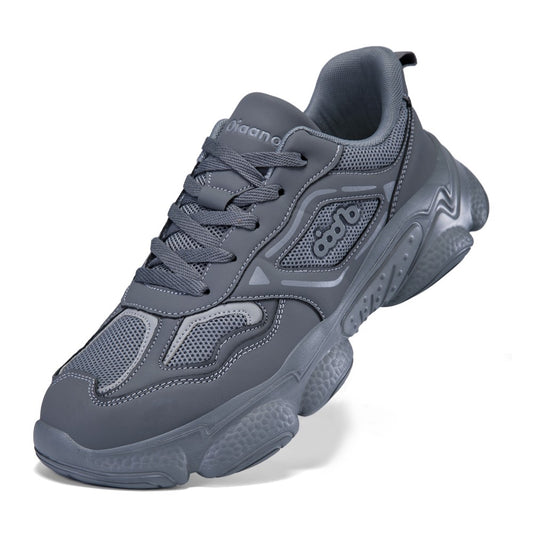 Oiaano 36-47 Big Size Unisex Man Shoes Woman Minimalist Casual Sneakers Leather Breathable Mesh Sport Running Wide Toe Barefoot