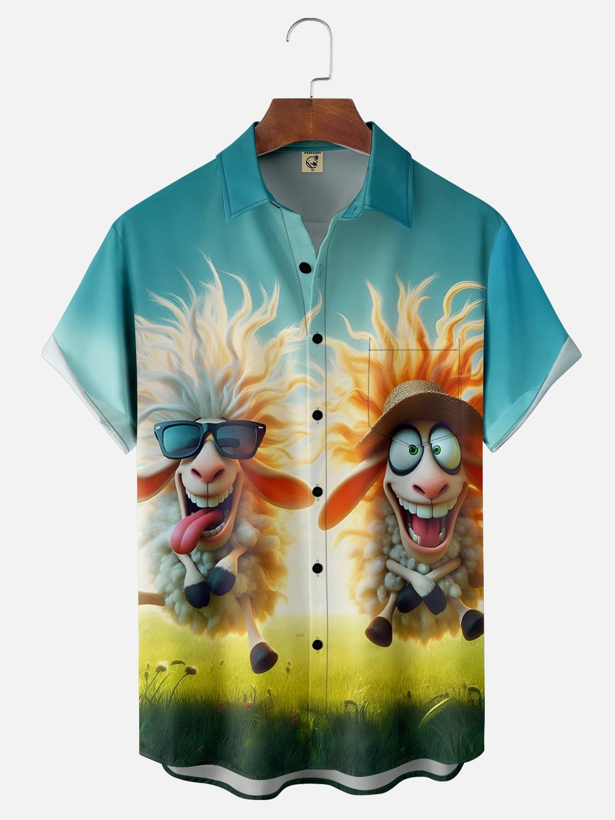 Cartoon Animal Graphic Men's Funny Shirt 3D Print Quick Dry Short Sleeve Tops Casual Men's Clothes Summer Street fashion Shirt