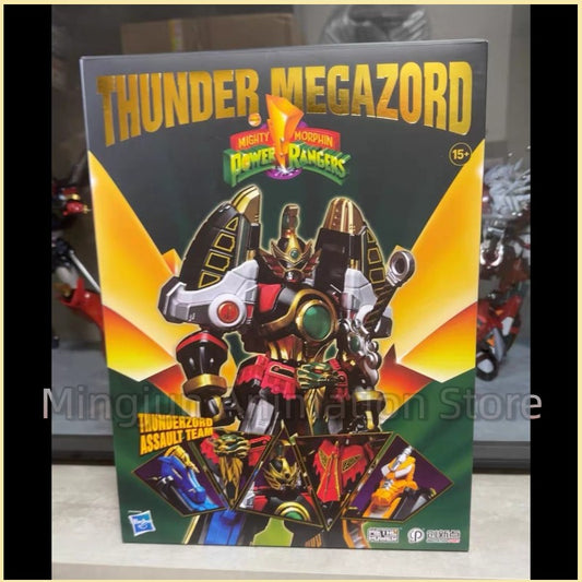 Rangers Thunderzord Raptorzord Action Figure Alloy Finished Movable Doll in Stock
