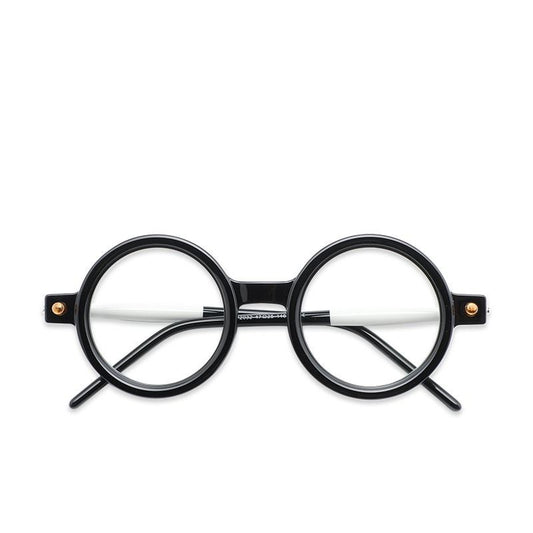 Shatar Coarse Framed Reading Glasses For Men And Women Big Framework Artistic Retro Large Round Frame Anti Blue Light Glasses