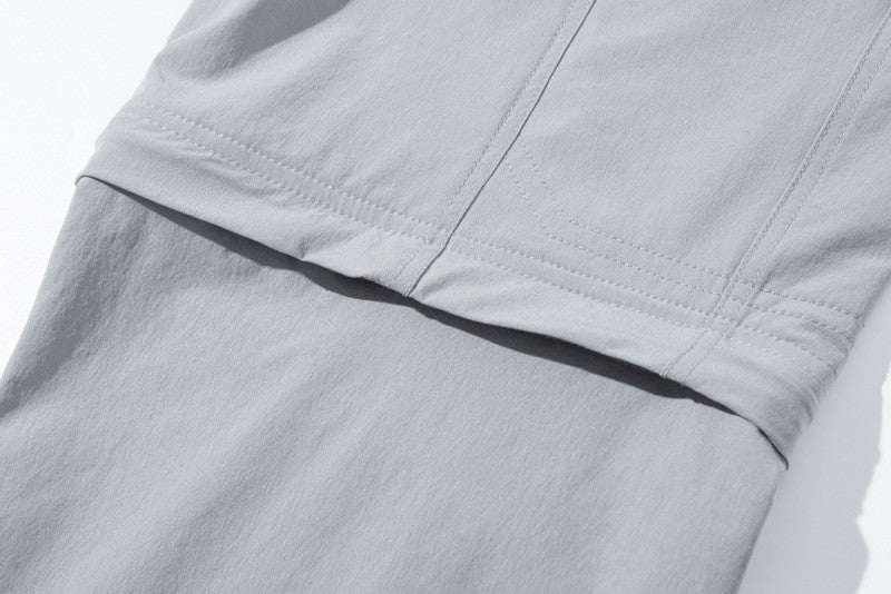 2025 Zip Off Hiking Pants Convertible Shorts Mens Cargo Work Pants Lightweight Breathable Trousers Workwear Outdoor Casual Pants