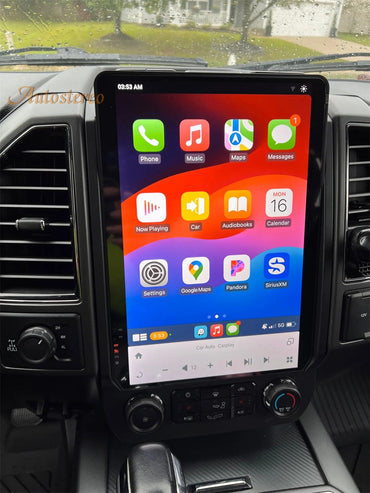 14.4 Inch Android 128G For Ford F150 F250 F350 2015-2021 Tesla Style Car GPS Navigation Multimedia Player Radio Tape Headunit HD