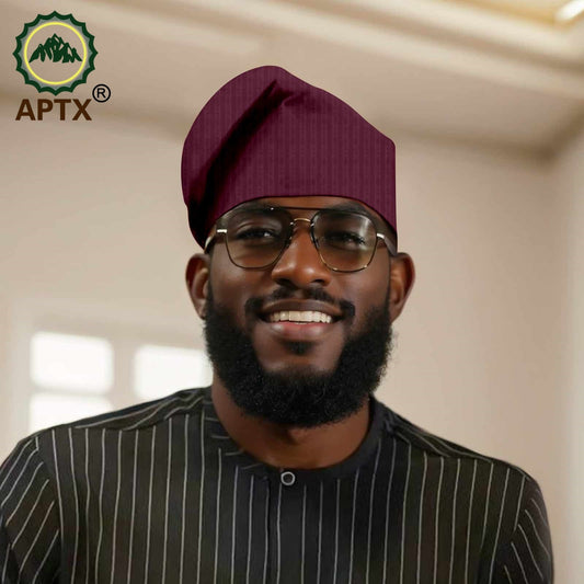 Prayer Hats Men Islamic African Muslim Kippah Arab Caps Men Arabia Gold Embroidery Wrap Muslim Islam Men Hat Headscarf 25P002