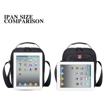 Swiss Waterproof Oxford Men's Messenger Bag Multifunction Business Casual Briefcase bag Travel Male Shoulder Bag Fashion Handbag