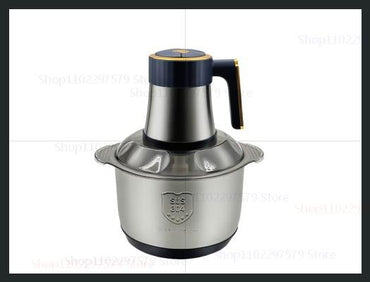 Liquidificador de aço inoxidável multifuncional para carne, frutas, vegetais, processador de alimentos, moedor de carne elétrico de cozinha com cinco velocidades