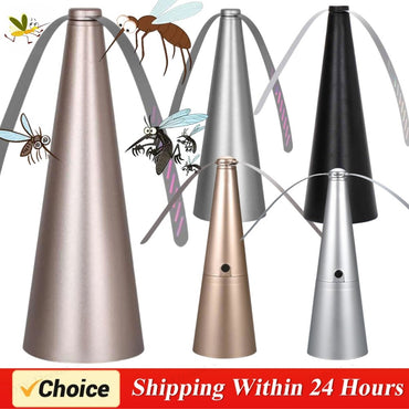 1/2PCS Fly Repellent Automatic Fan Fly Fans Pest Repellent Table Fan Repellent Keep Flies Away Protector Tool Battery/USB Powere