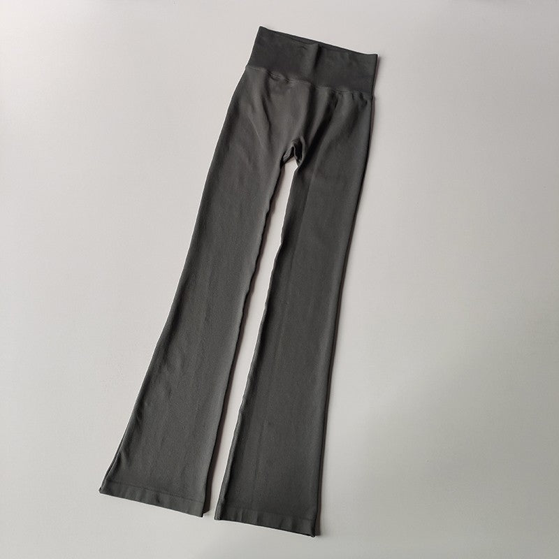 High Waisted Compression Without Awkward Lines Micro Flared Yoga Outdoor Wear Se