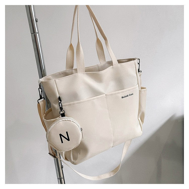 Women Shoulder Crossbody Bag Japanese Canvas Tote Messenger Bag for Student 2024 Ladies Hand Bags Female Handbag Bolsa Feminina