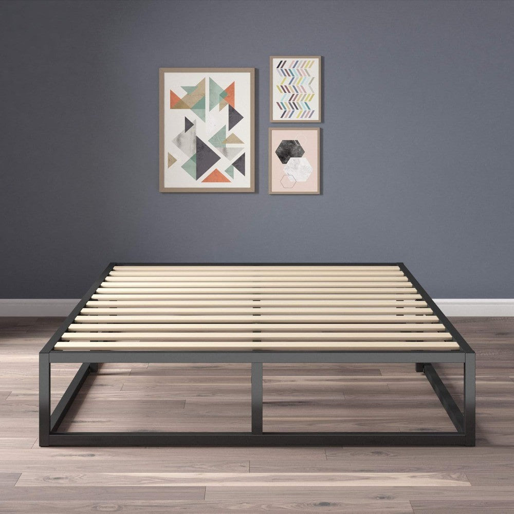 Zinus Joseph 10 Inch Metal Bed Frame with Mattress Support, No Box Spring Needed, Sturdy Steel Construction