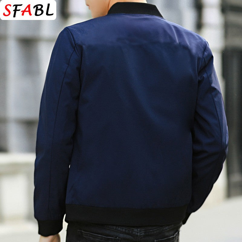 Newest Spring Jacket Men Casual Jacket Zipper Pocket Bomber Jacket Men's Jackets Slim Fit Luxury Baseball Coats L-3XL Outerwear