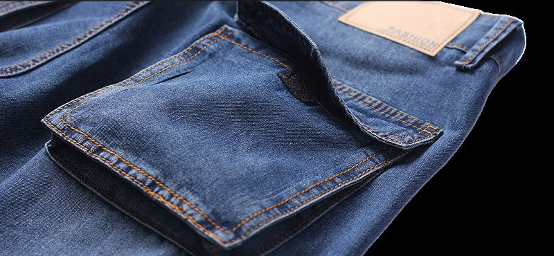 ABOORUN Mens Cargo Denim Shorts Plus Size 40 Loose Skateboard Short Jeans for Male