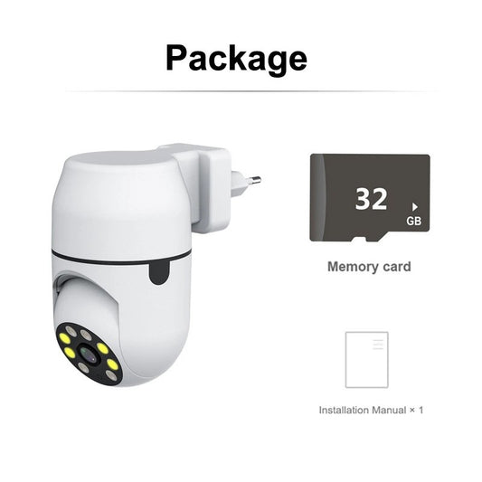 Tuya PTZ IP Camera Wireless Human Auto Tracking Cctv Security Surveillance Smart Cloud Color Night Vision Wifi Home Cam