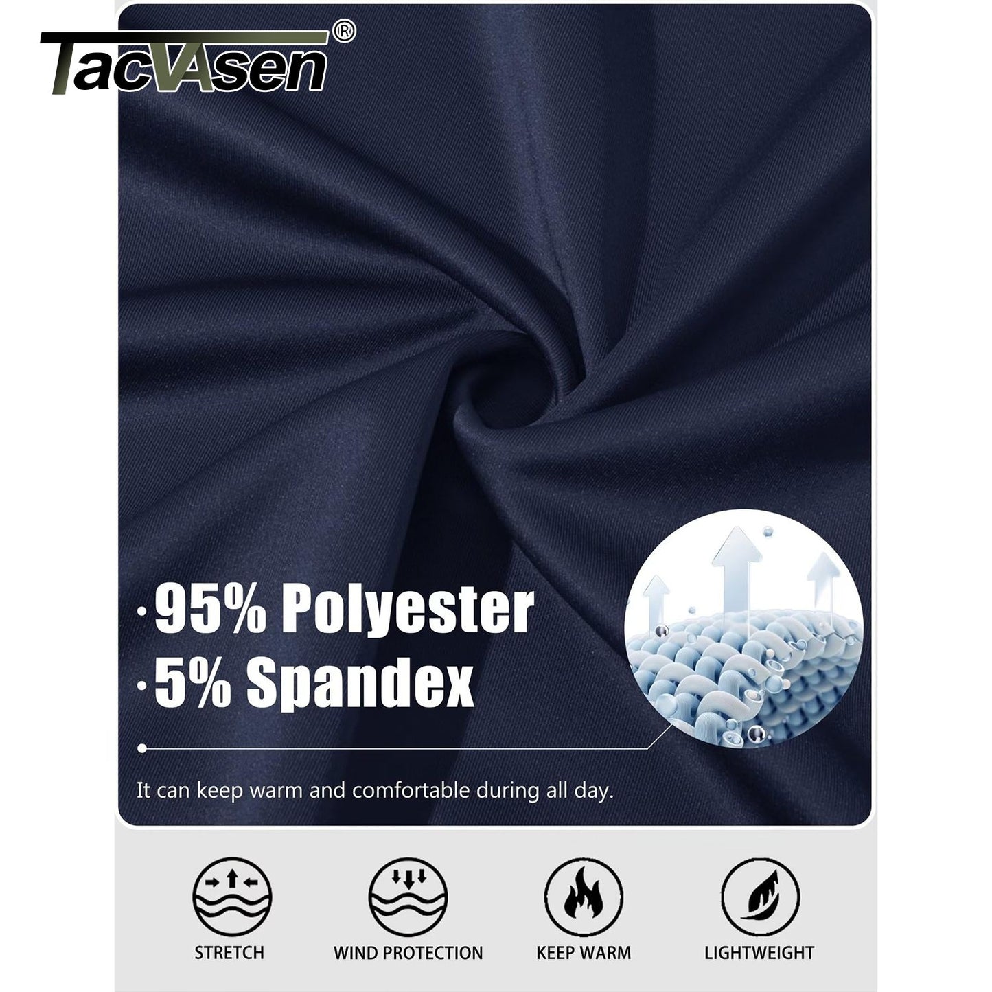 TACVASEN Spring Autumn Track Jackets Mens Lightweight Full Zip Sports Jacket Running Athletic Jackets Workout Fitness Outwear