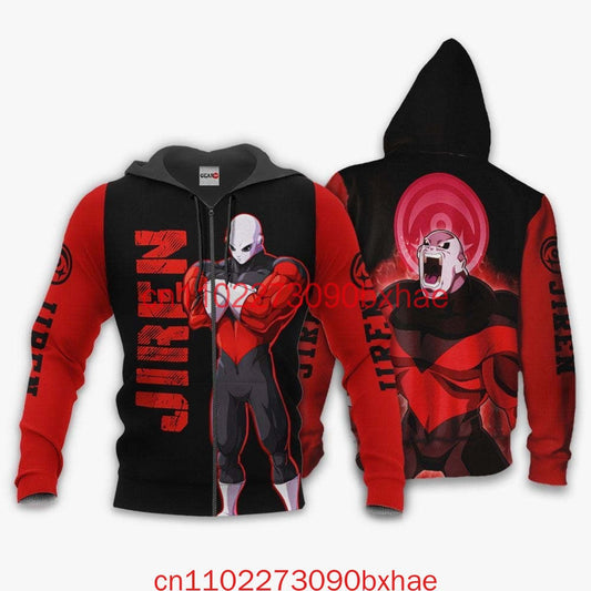 3D Print Japanese anime Dragon Ball Men's and women's hoodies 2026 New Jiren Hoodie
