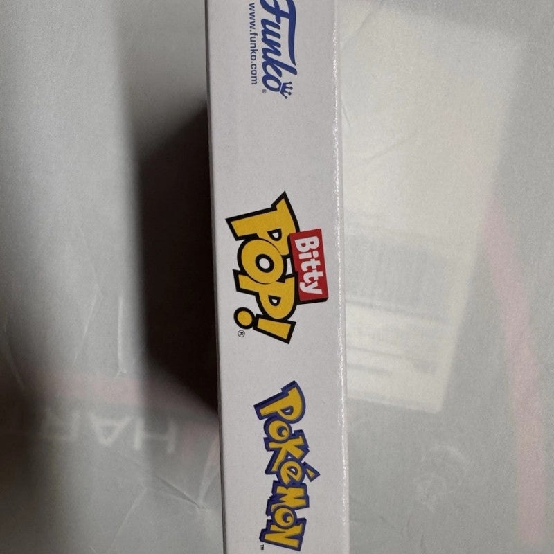 Bitty Funko Pop Pokémon Pikachu Bulbasaur Charmander?? Boneco Miniatura Genuíno 4 Pacotes Série Decoração Modelo de Boneco de Ação Colecionável